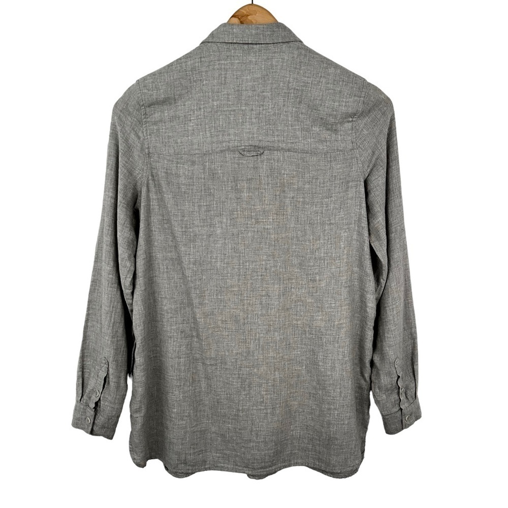 FAT FACE Long Minimalist Slub Cotton Popover - Picture 2 of 10